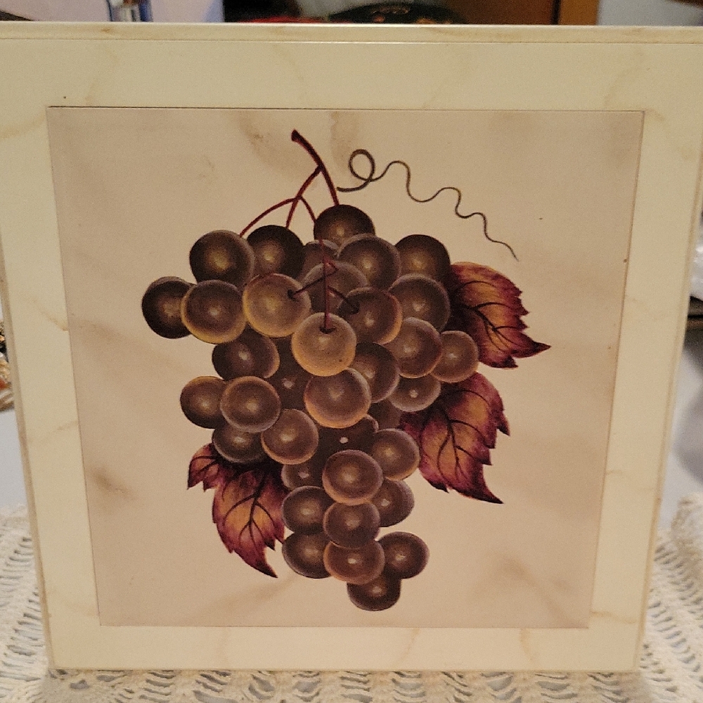 Vintage Grape Art Print